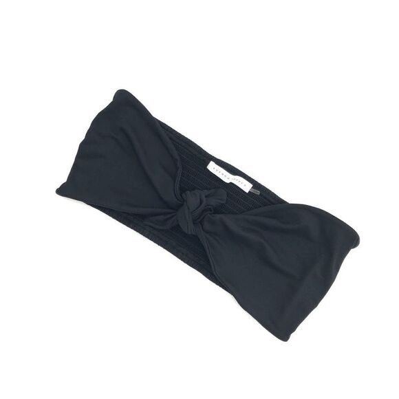 Susana Monaco Reversible Crop Bow Top‎ in Black M - Picture 2 of 8